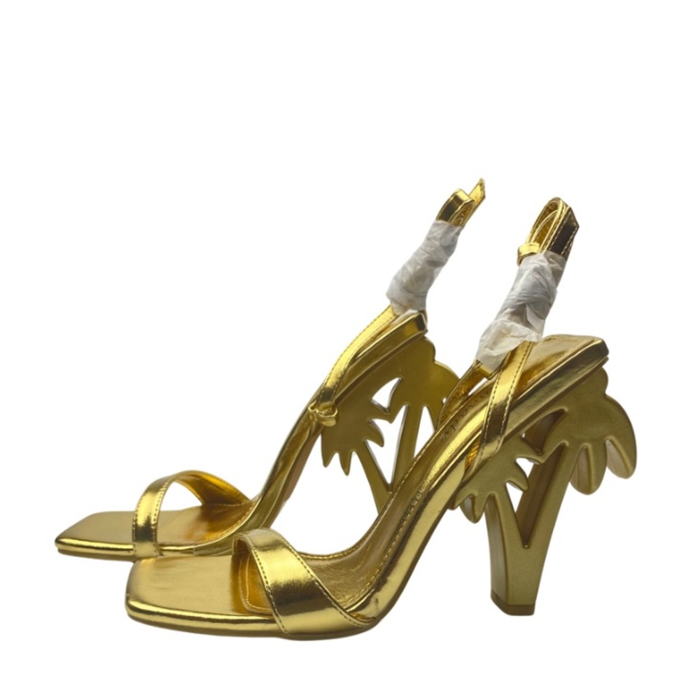 Lemonade Heels Gold Size 6 - Picture 4 of 7